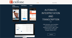 Desktop Screenshot of lexifone.com